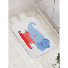 Animal Artwork Bath Mat