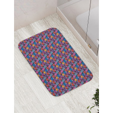 Classic Love Motif Bath Mat