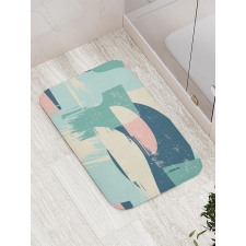 Modern Style Abstraction Bath Mat