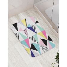 Memphis Geometrical Funky Bath Mat