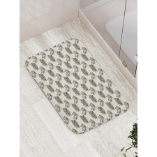 Raw Organic Cocoa Beans Bath Mat