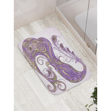 Peafowl Bath Mat