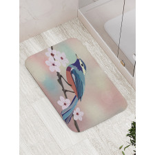 Sparrow Perching Bath Mat