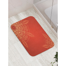 Radiant Romantic Design Bath Mat