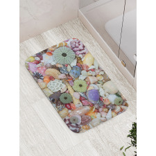 Closeup Colorful Big Little Bath Mat