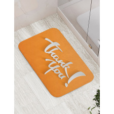 Curvy Joint Gratefulness Bath Mat