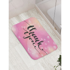 Bubbly Blur Dreamy Hearts Bath Mat