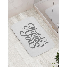 Spots Funky Dramatic Font Bath Mat