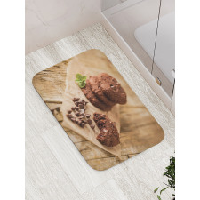 Chocolate on a Wrapping Yum Bath Mat