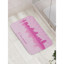 Sun Rays Travel Tourism Bath Mat