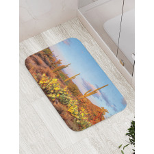 Cacti in Sonoran Desert Bath Mat