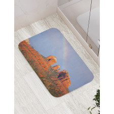 Rainbow Above Grand Canyon Bath Mat