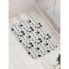 Nursery Animal Love Bath Mat