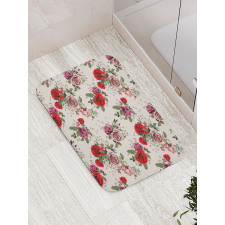 Romantic Roses Bath Mat