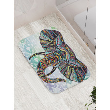 South Asian Animal Bath Mat