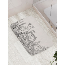 Wildflower Botanical Country Bath Mat