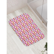 Romantic Petals Design Bath Mat