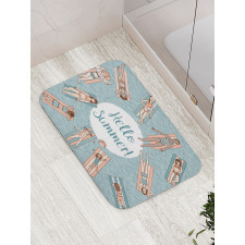 Girls and Woman Pool Bath Mat