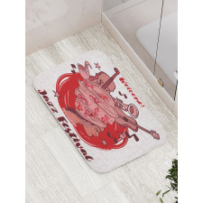 Welcome Jazz Festival Bath Mat