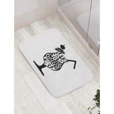 Lets Go to the Beach Bath Mat