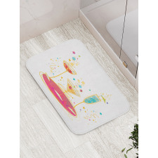 Different Drinks Bath Mat