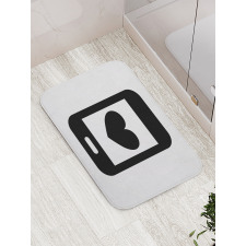 Smartphone Design Bath Mat