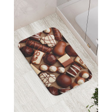 Candy Sweets Truffles Bath Mat