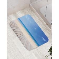 Wooden Decking Sea Bath Mat