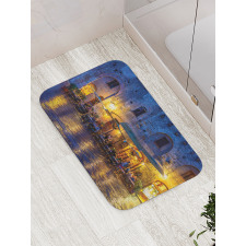 Night View Italy Bath Mat