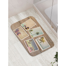 Nostalgic Beach Memories Bath Mat