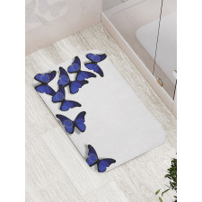 European Union Butterflies Bath Mat