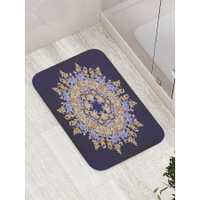 Vintage Floral Rococo Style Bath Mat