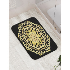 Modern Simplistic Mandala Bath Mat