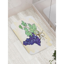 Concorde Fruits with Leaves Bath Mat