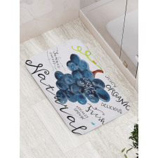 Juicy Organic Natural Fresh Bath Mat