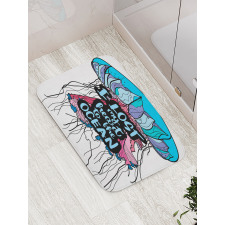 I Lost My Heart to Ocean Bath Mat