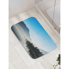 Lake Annecy France Sky Bath Mat