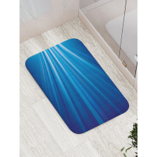 Abstract Futuristic Fantasy Bath Mat