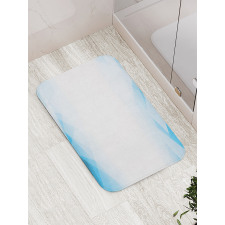 Techno Geometric Futuristic Bath Mat