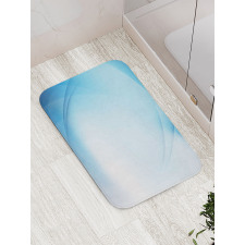 Beam Effect Abstract Modern Bath Mat