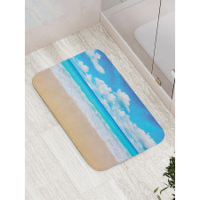 Exotic Hawaiian Scene Calming Bath Mat