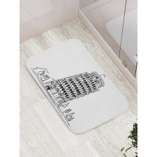 Landmark Piza Tower Europe Bath Mat