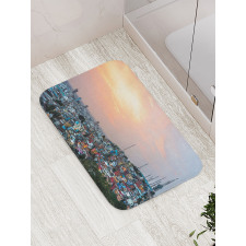 Guayaquil City at Sunset Bath Mat