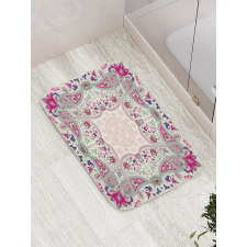 Ornamental Square Bath Mat