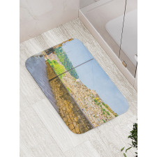 Stairway in Modica Bath Mat