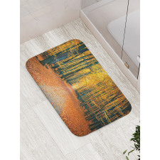 Romantic Alley Woods Bath Mat