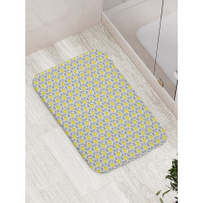 Hand Drawn Lemons Bath Mat