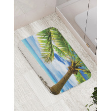 Sandy Beach Sunny Bath Mat