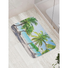 Palm Trees Island Shore Bath Mat