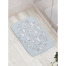 Nursery Underwater Life Bath Mat